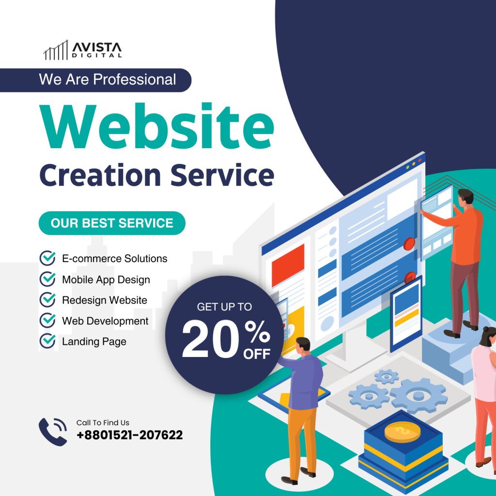 Avista Digital Web Design Services in Bangladesh