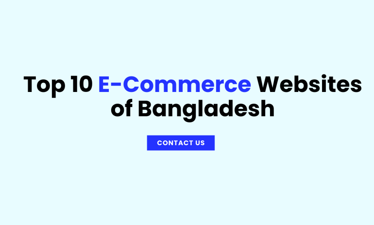 Top 10 E-commerce websites of Bangladesh