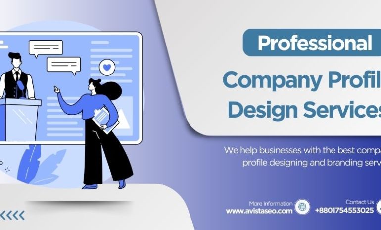 Company Profile Design Service in Bangladesh