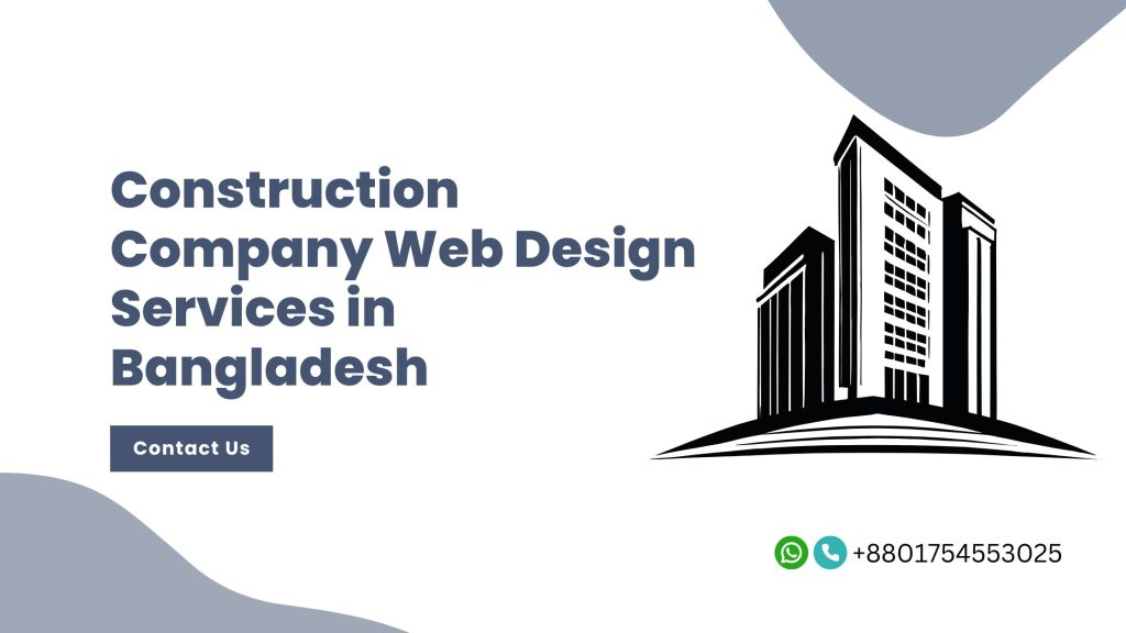 Construction Company Website Design in Bangladesh