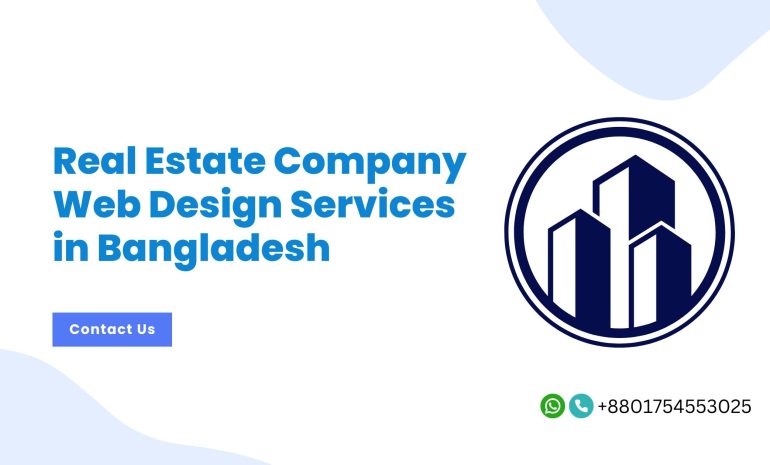 Real Estate Company Website Design Service in Bangladesh