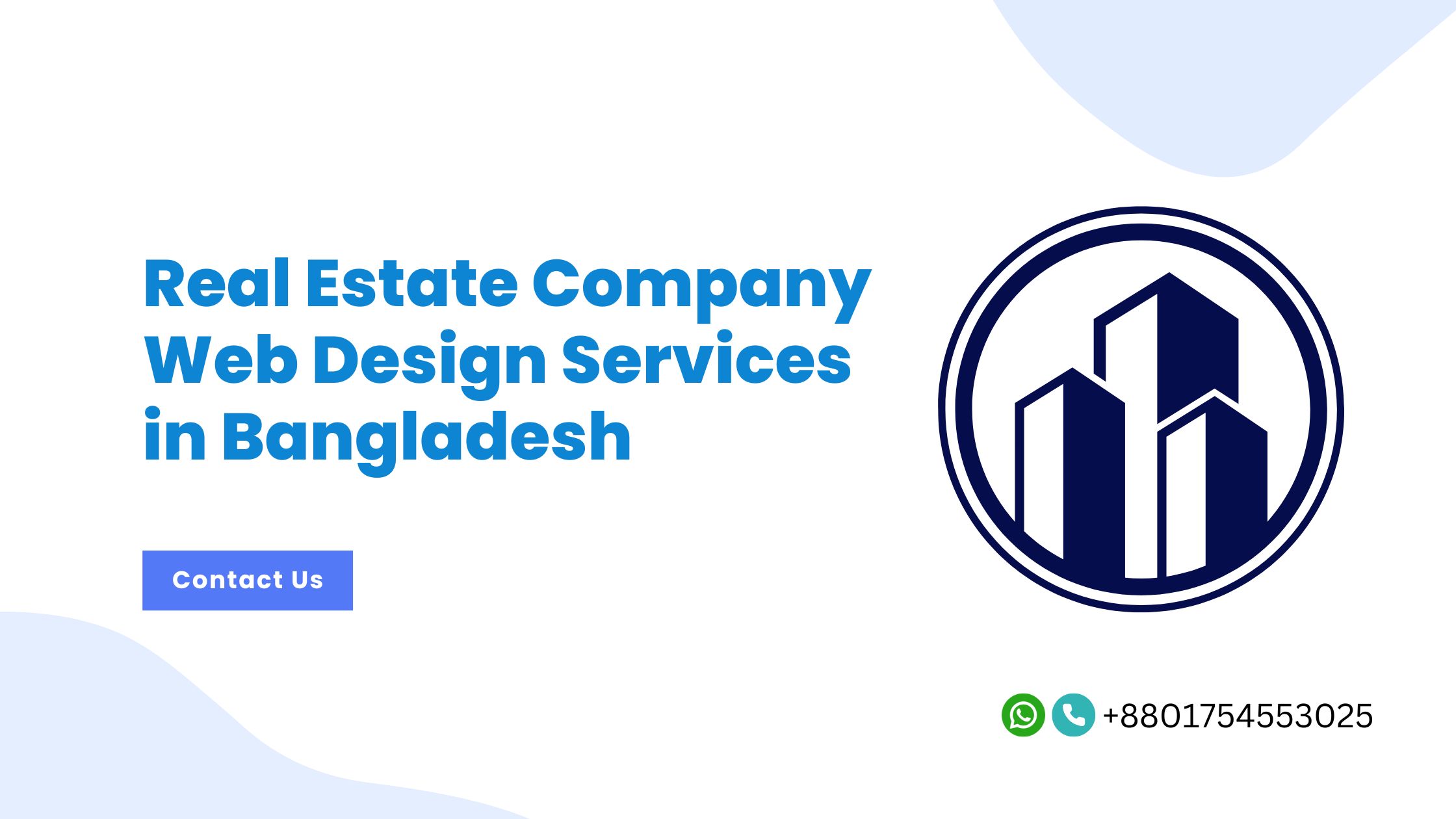 Real Estate Company Website Design Service in Bangladesh