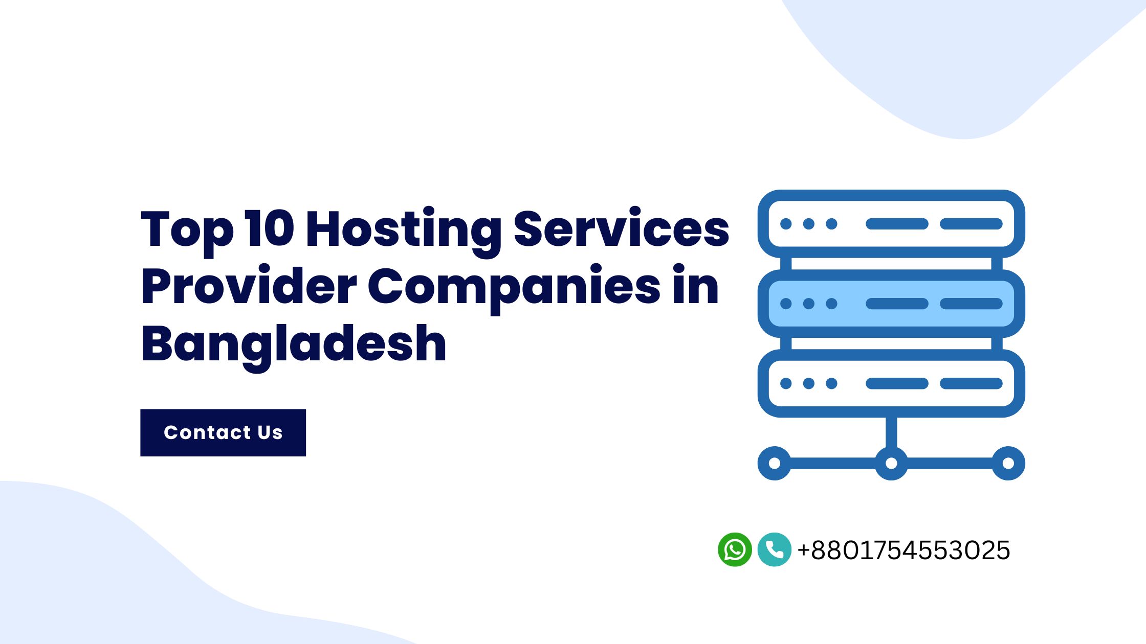 Top 10 Hosting Services Provider Companies in Bangladesh 2024