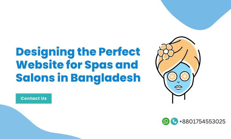 Spa and Salon Website Design in Bangladesh