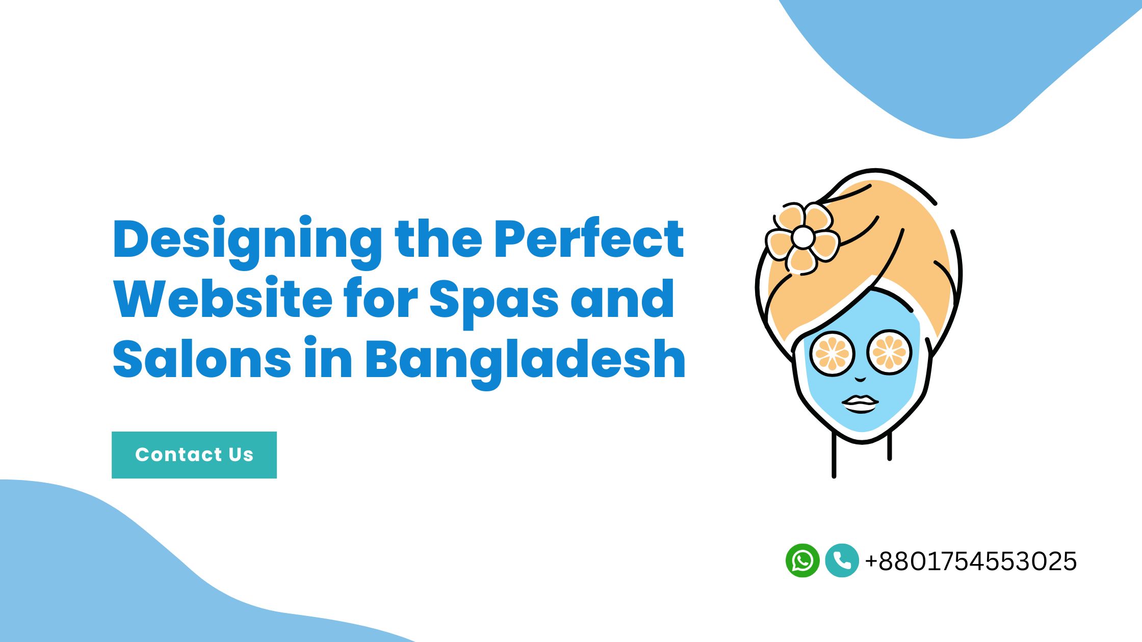 Spa and Salon Website Design in Bangladesh