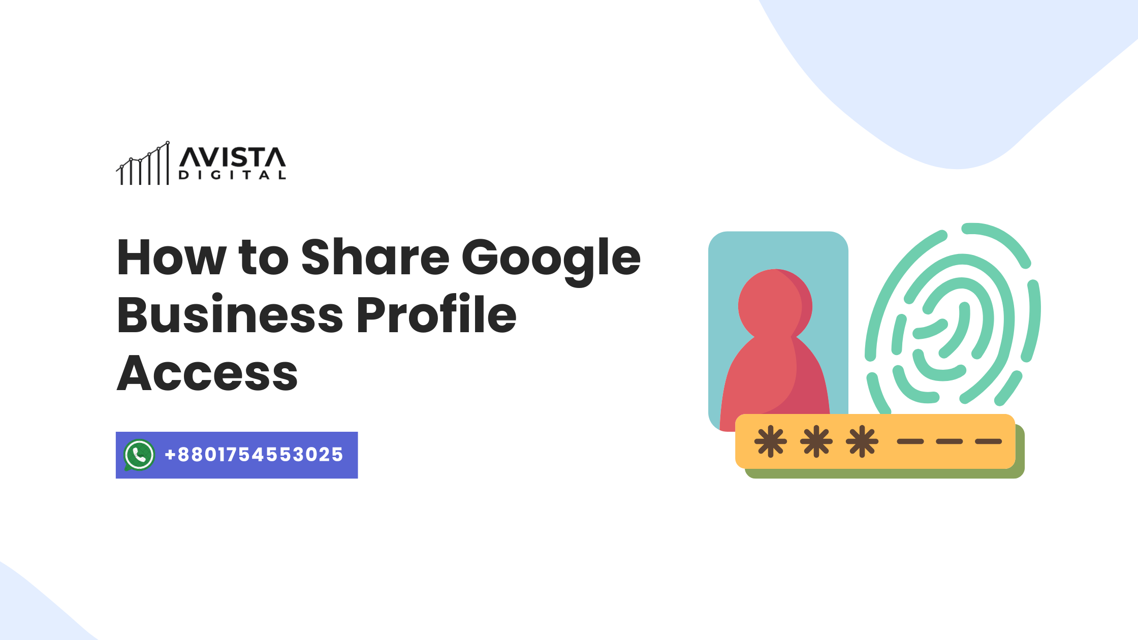 How to Share Google Business Profile Access