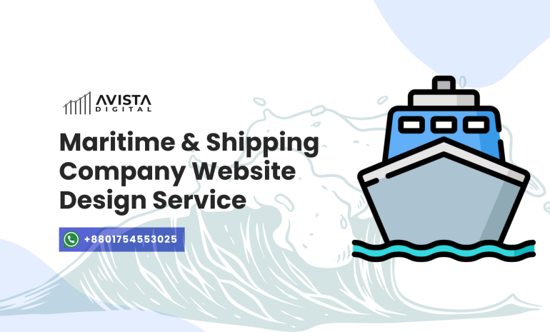 Maritime & Shipping Company Website Design Service