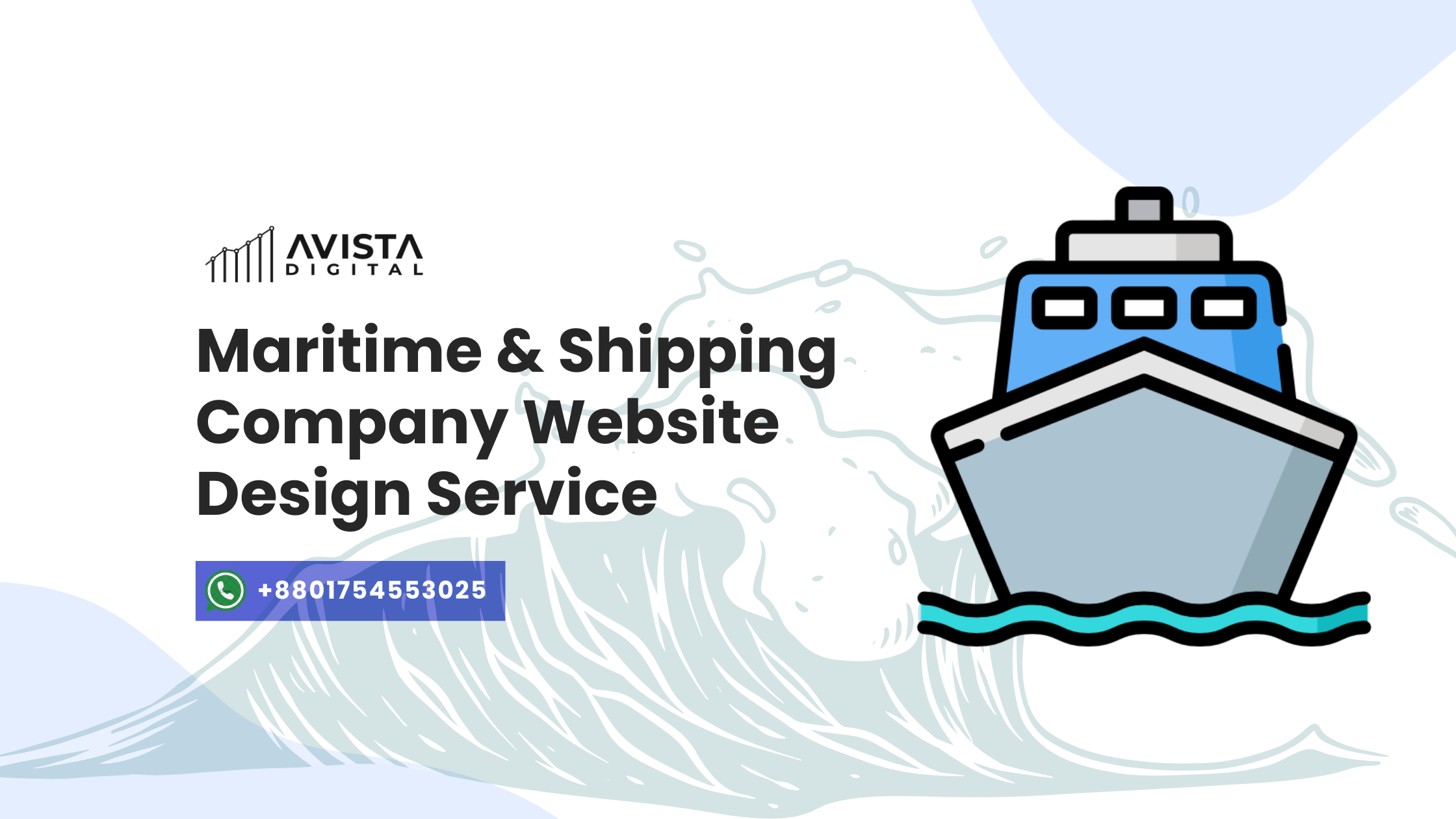 Maritime & Shipping Company Website Design Service