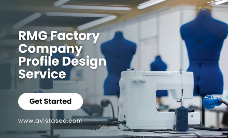 RMG Factory Company Profile Design Service